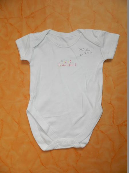 Body Weiss Feen 0-3 Monate
