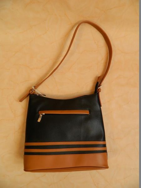 Umhängetasche Schwarz-Braun