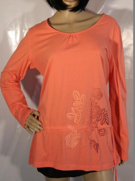 Sweatshirt Lang Orange ca. Gr. 40