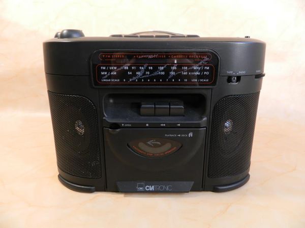 Clatronic Kassettenrecorder mit CD