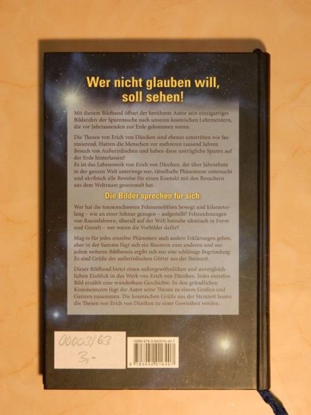 "Grüße aus der Steinzeit - Wer nicht glauben will, soll sehen!" von Erich von Däniken