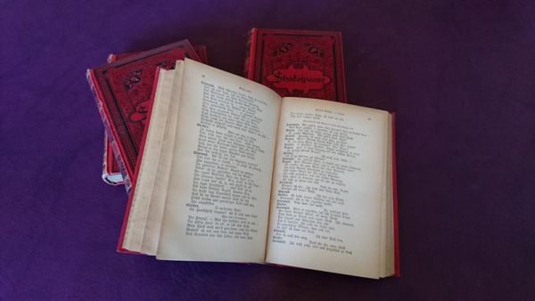 Shakespeare's Werke, Auswahl in 4 Bänden