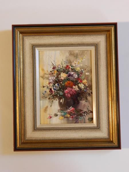 Gemälde Öl auf Leinwand Nilsen