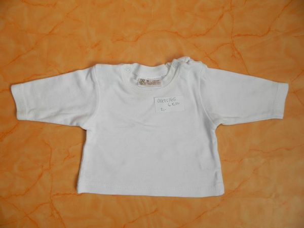 Baby Sweatshirt Weiss Gr. 56