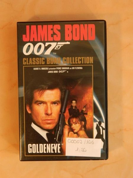 VHS "James Bond 007 - Goldeneye" (1995)