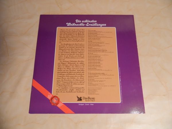 LP Die schönsten Weihnachts-Erzählungen