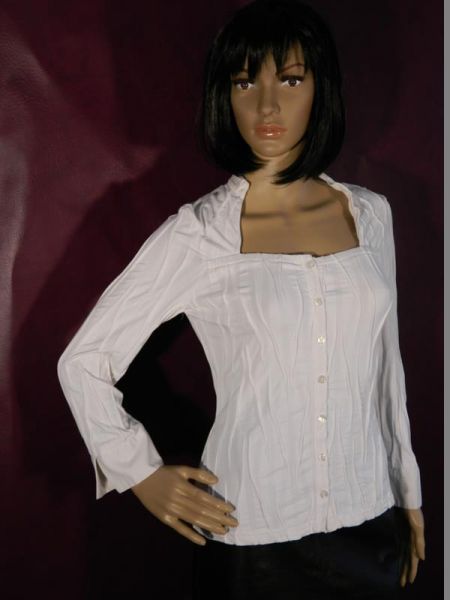 Heine Sweatshirt Weiß Gr. 36