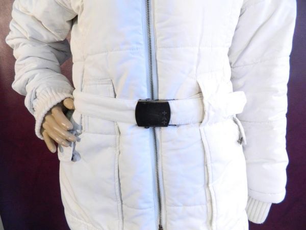 Amisu Winterjacke, Creme, Gr. 40