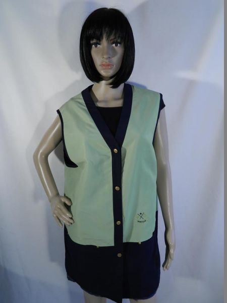 Weste Grün/Schwarz "Sportclub", Gr. 46