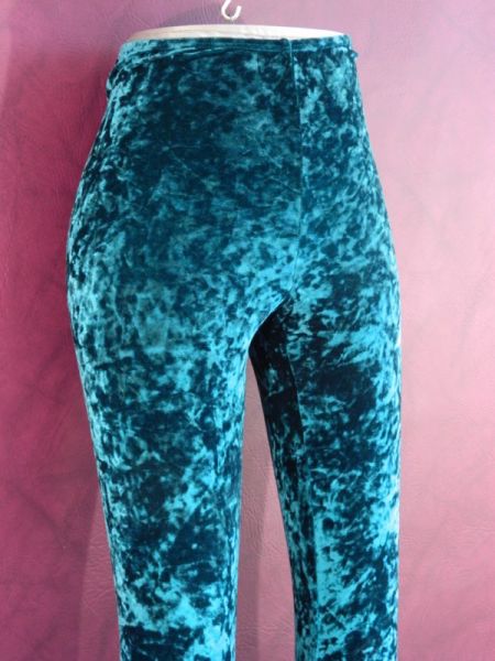 Samt-Leggings Gr. S