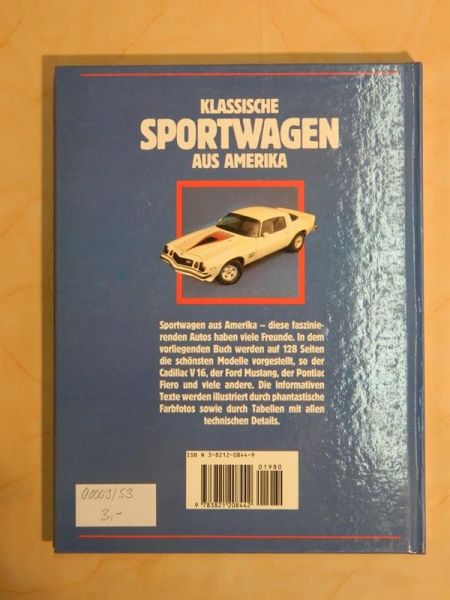 "Klassische Sportwagen aus Amerika" von Richard Nichols