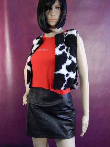 Kuhfell-Weste Gr. 36/38