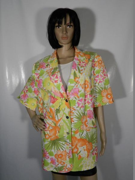 Corena Jacke Blumenmuster Gr. 48