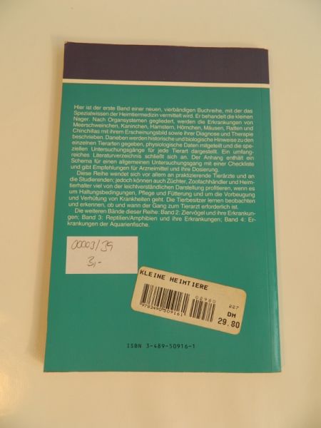 Kleine Heimtiere, Peter C. Berghoff