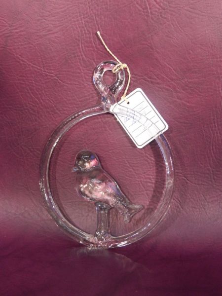 Glasbild "Vogel"
