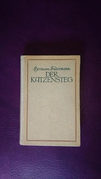 Der Katzensteg von Hermann Sudermann
