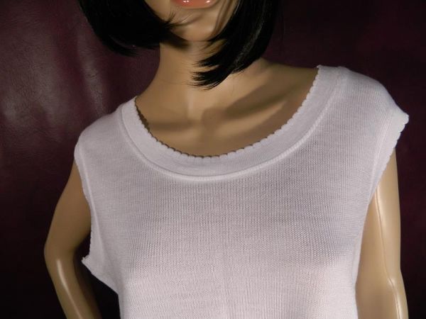 Top Weiss Strick Gr. 46