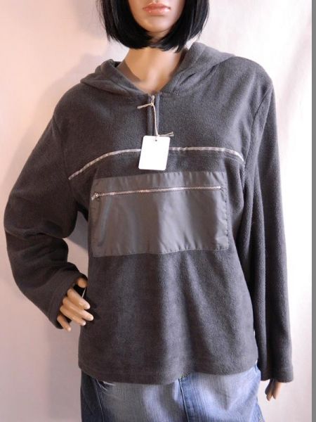 Kapuzenpullover Grau, Gr. L