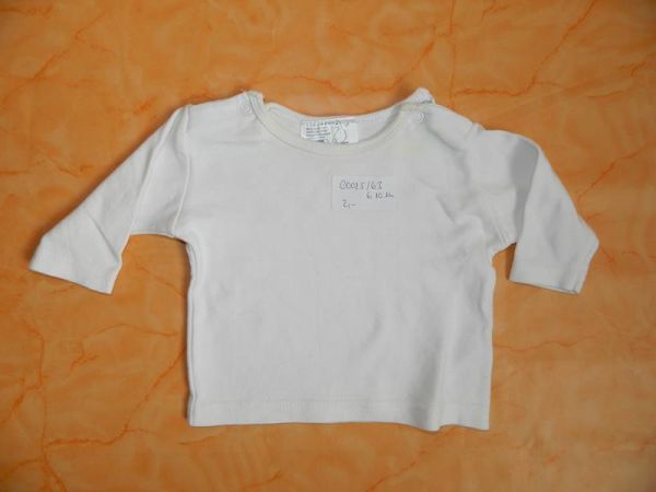 Baby Sweatshirt Weiss Gr. 56