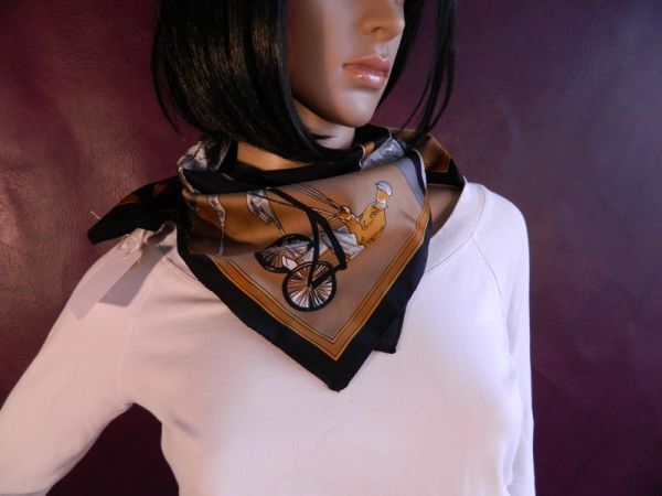 Edles Halstuch "Pferderennen"