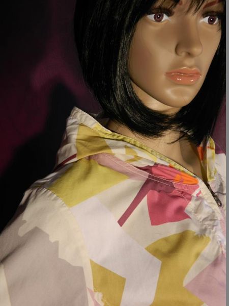 Sandwich Shirtjacke Bunt Gr. 40