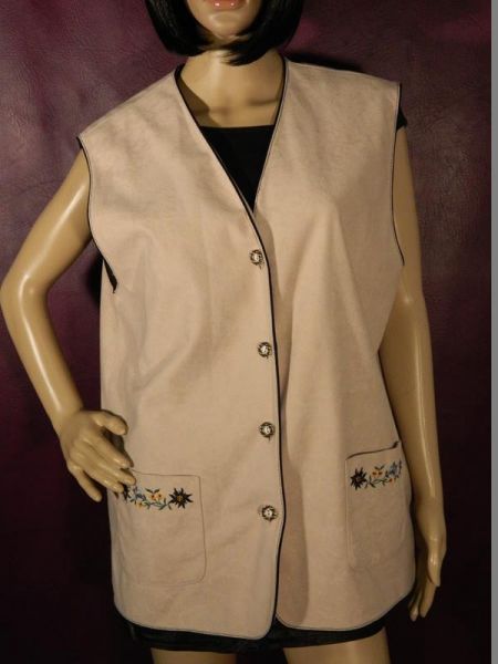 Centana Weste Beige Gr. 40