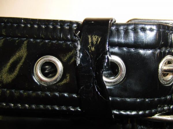 Lack Hot Pants aus London Gr. M