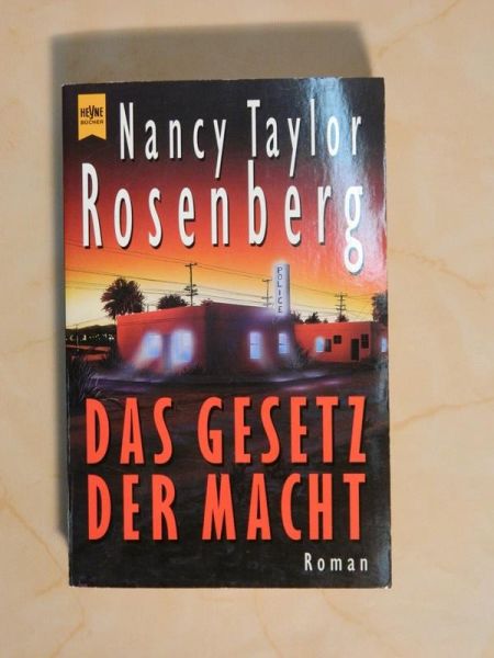Roman "Das Gesetz der Macht" von Nancy Taylor Rosenberg