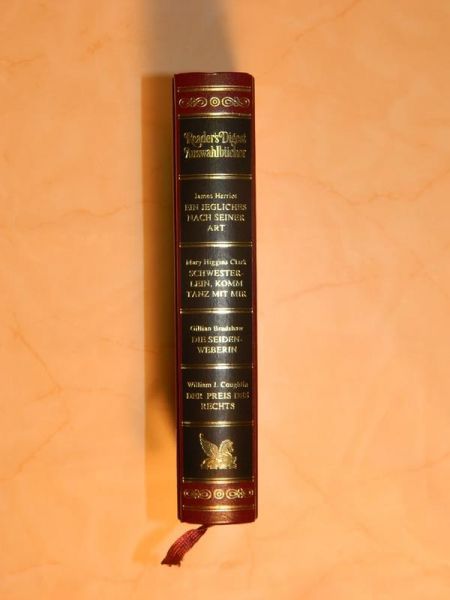 Büchersammlung Reader's Digest Auswahlbücher - Die Seidenweberin, Der Preis des Rechts u.v.m.