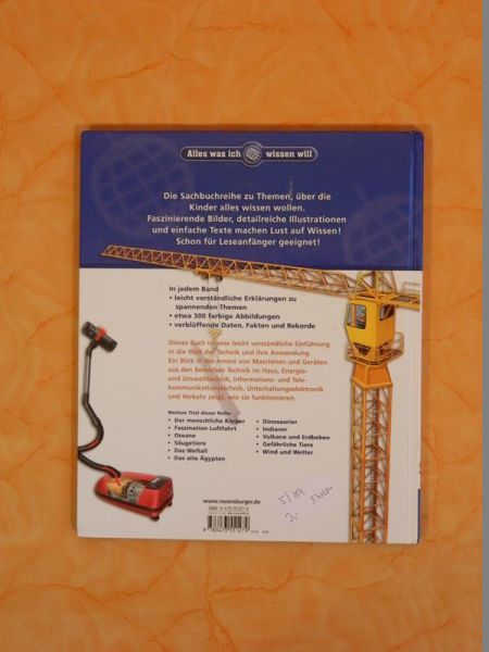 Sachbuch Abenteuer Technik - Maschinen, Geräte, Fahrzeuge