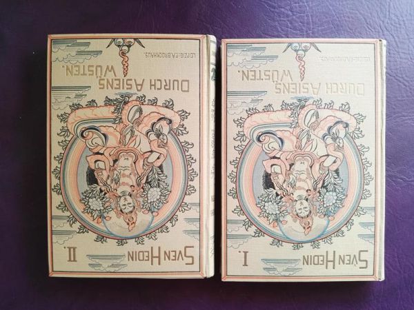 "Durch Asiens Wüsten" von Sven Hedin (in 2 Bänden)