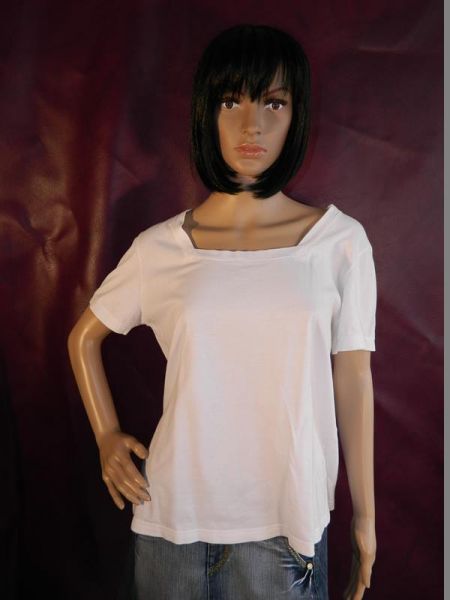 T-Shirt Weiß, Gr. 42