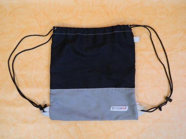 Rucksack-Beutel Schwarz Grau