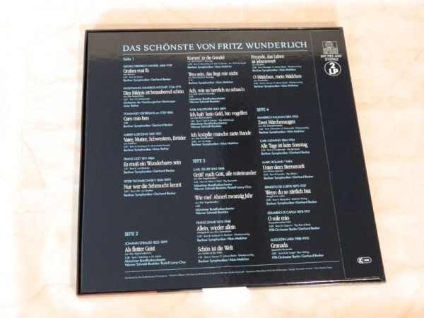 LP Box - Das Schönste von Fritz Wunderlich