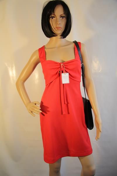 Stretch-Kleid rot Gr. 38