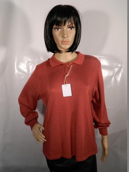 Sweatshirt Rot Gr. M