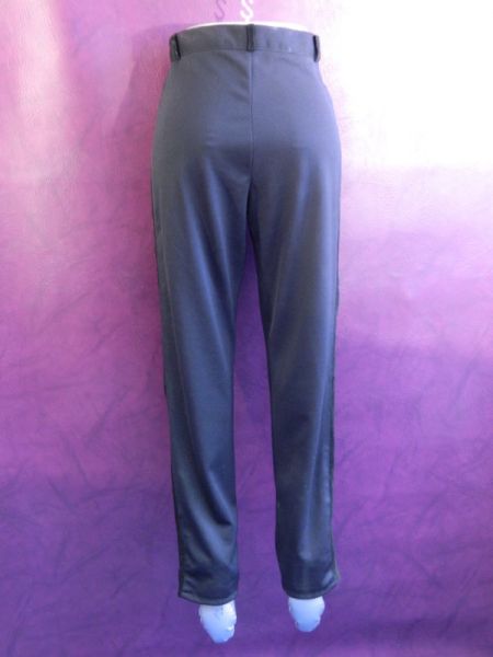 Velours-Leder/Stoff-Hose Gr. 38