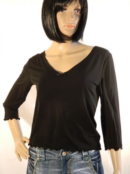 Feines Langarm-Shirt, Größe: M