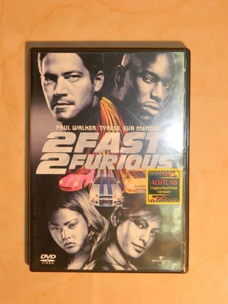 DVD "2 Fast 2 Furious" lange Version