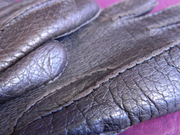 Lederhandschuhe, Dunkelbraun