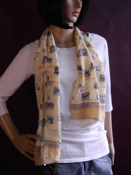 Sommer-Schal "le marché"