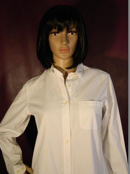 Eddie Bauer Bluse Creme Gr. S