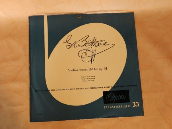 LP L.v.Beethoven, Violinkonzert D-Dur