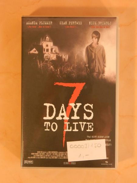 VHS "7 Days to live"
