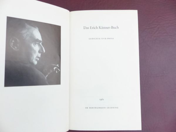 Erich Kästner, das Erich Kästner-Buch