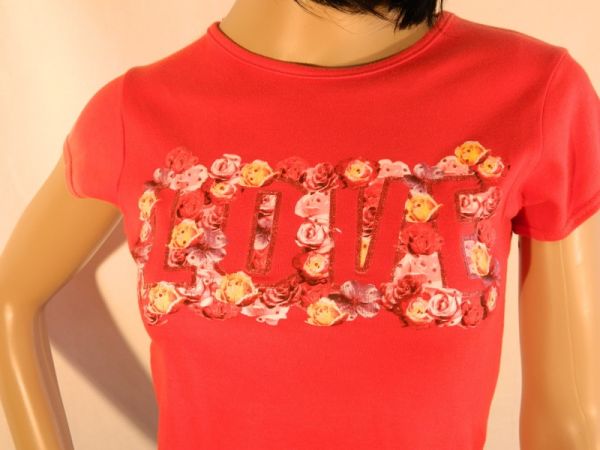 T-Shirt "LOVE", Gr. S/M