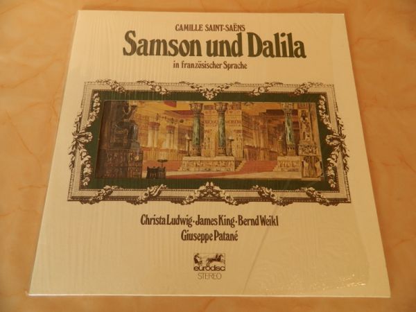 LP C.Saint-Saens, Samson und Dalila