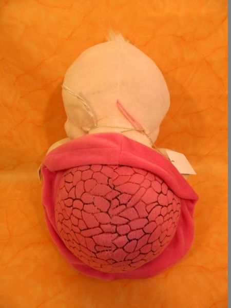 Stofftier Schildkröte rosa mit Herz