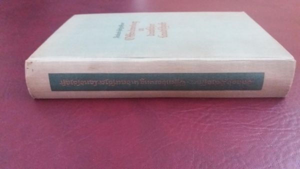 Jakob Schaffner, Offenbarung in deutscher Landschaft