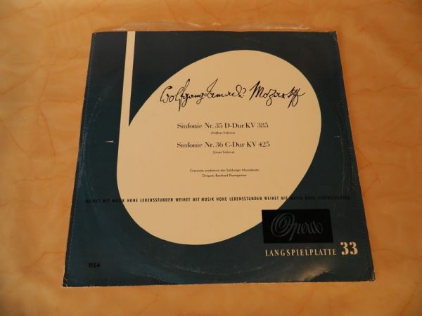 LP Mozart, 2 Sinfonien Nr. 35 und Nr. 36